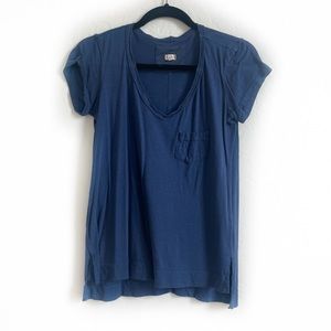Blue Pocket Tee - 3 for $15